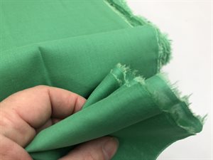 Voile - let, semitransperant og i 100% bomuld - lys græsgrøn